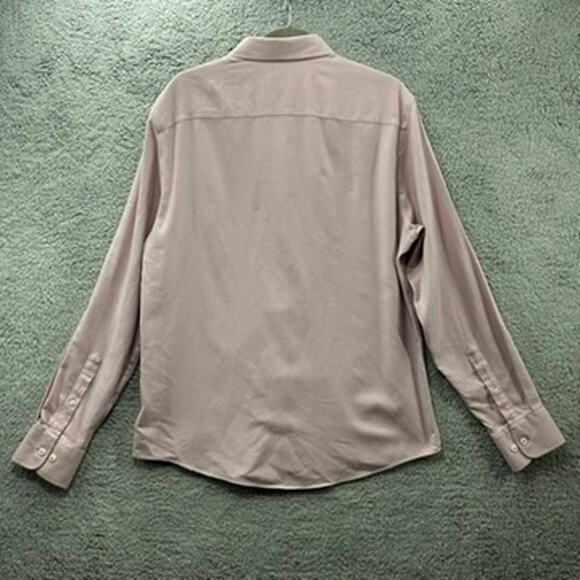 UNTUCKit Men's Large Pink Button-Up Long Sleeve Shirt Casual Soft Office Work - Picture 8 of 8